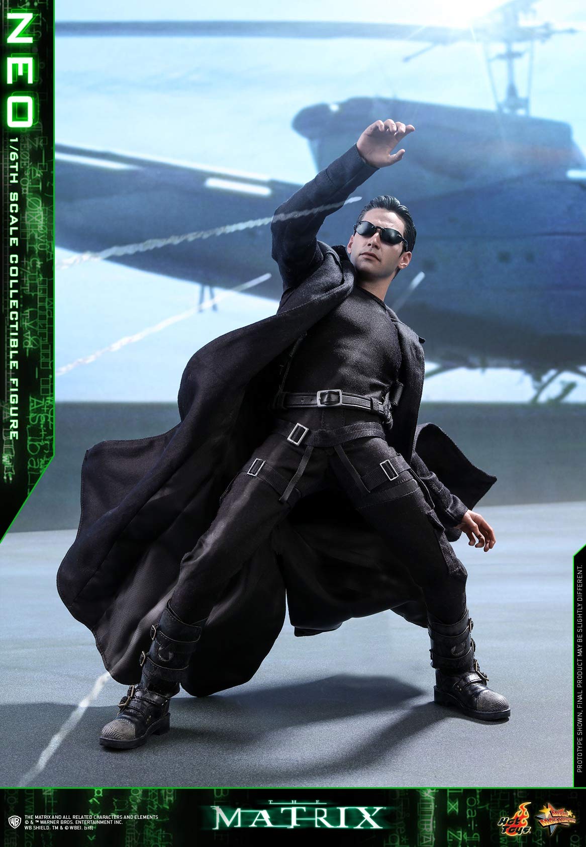 Hot Toys HT The Matrix Neo Keanu Reeves Warner Bros 1/6th Scale